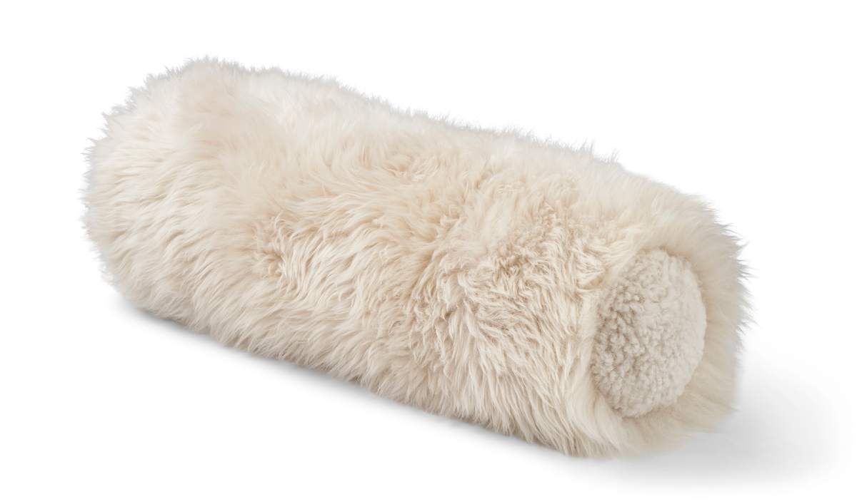 Poduszka Wałek z Owczej Skóry | D20xL52 cm