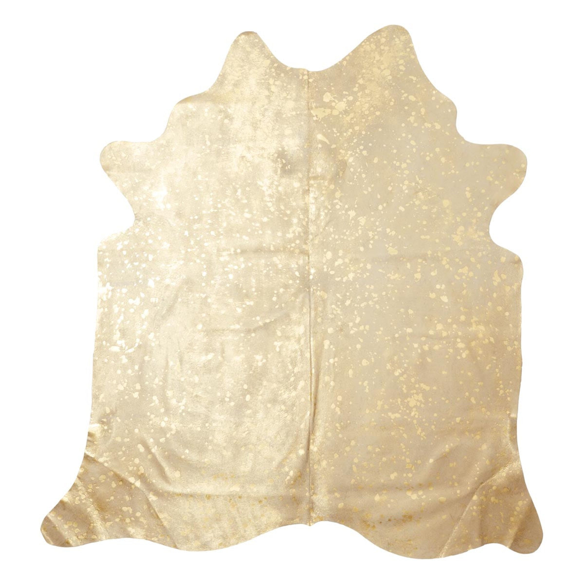 Cow Hide Rug | Gold | 3,7 sqm