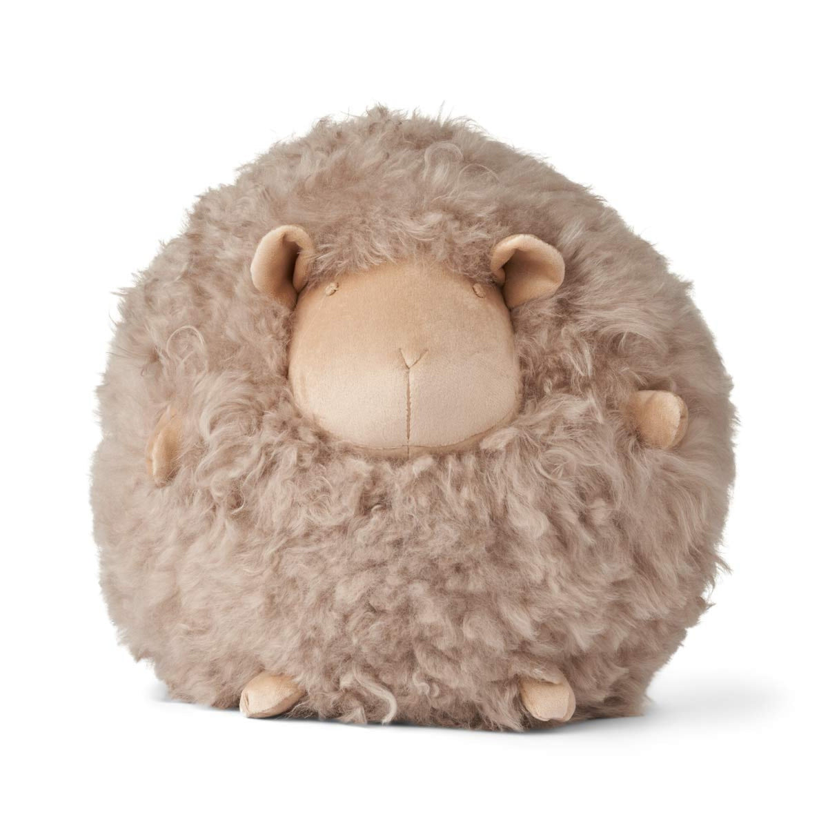Urocza Poduszka Owieczka | Ø26 cm Taupe