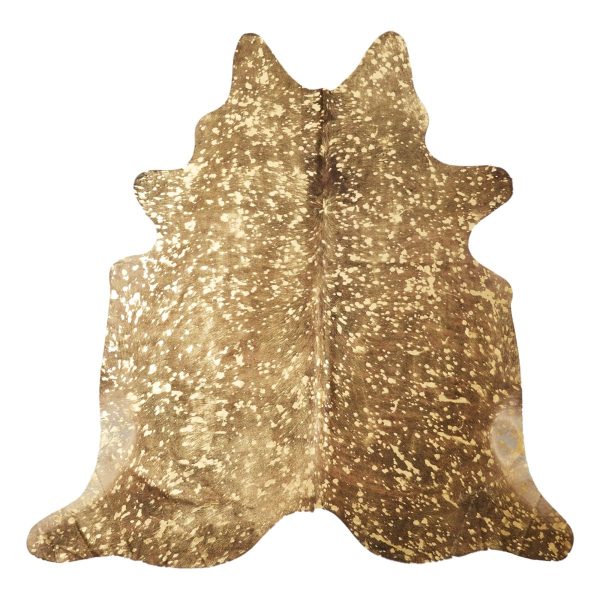 Cow Hide Rug | Gold Beige | 3,41 sqm