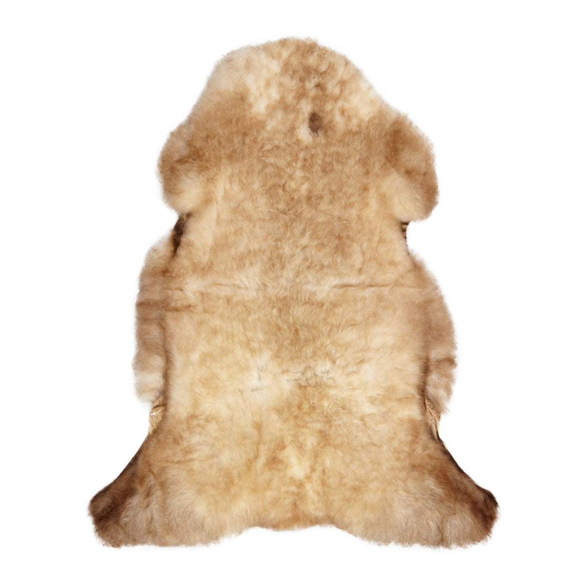Owcza Skóra z UK | Krótka Wełna | Naturalne Kolory | 90-100 cm Naturalny jasny mix