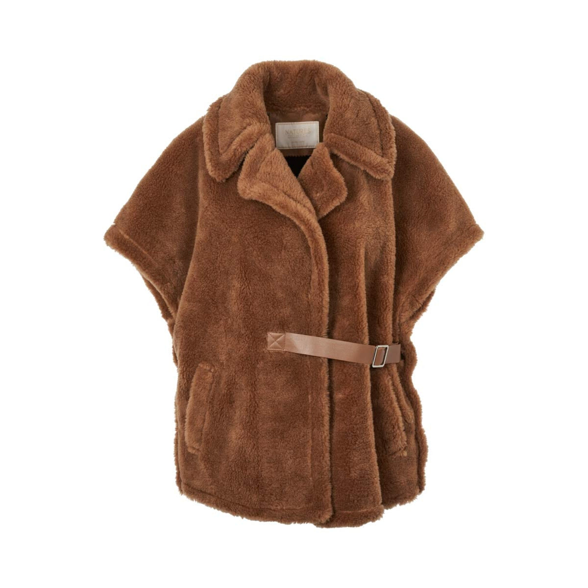 Poncho Elvira Teddy Brown