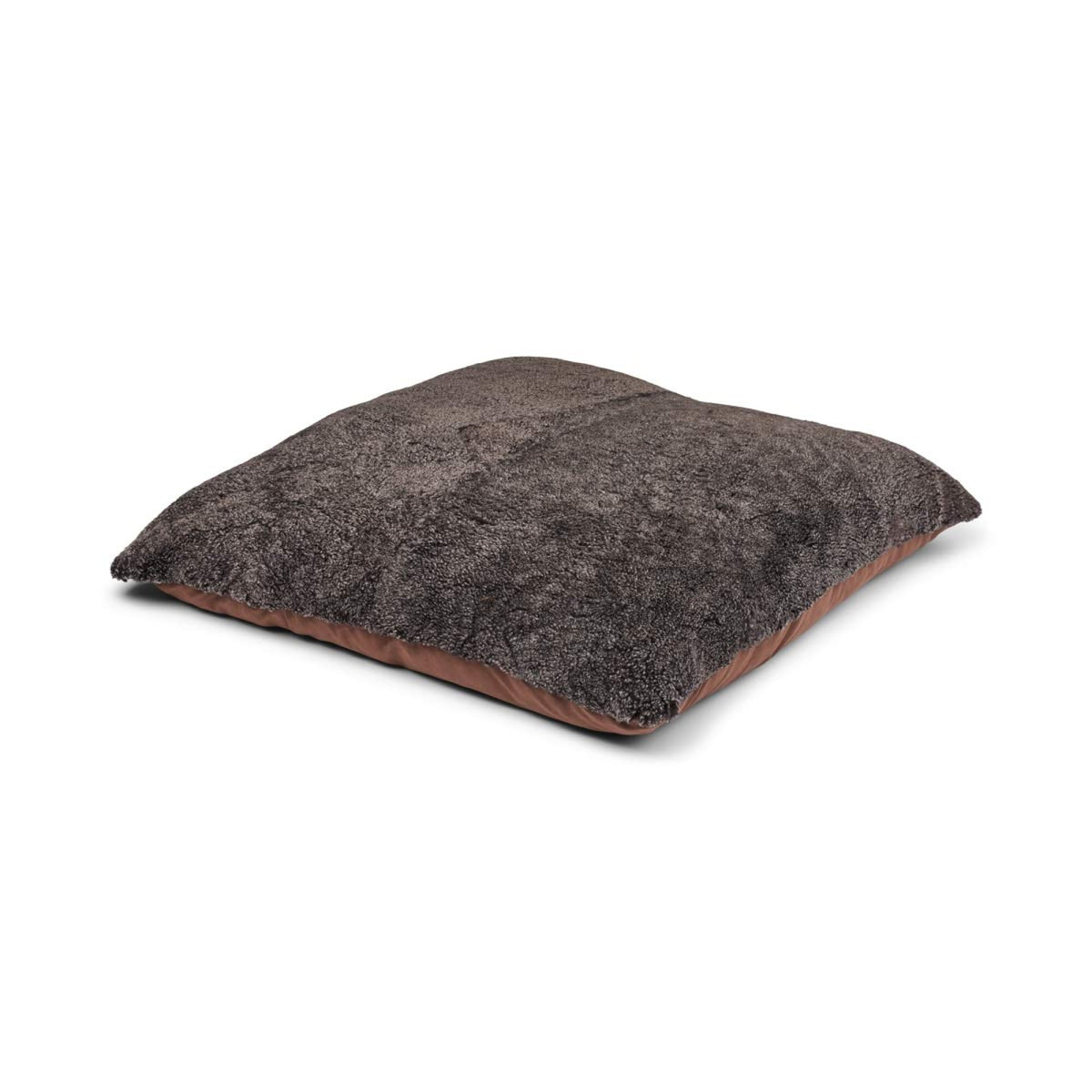Poduszka Maxi Float | Krótka Wełna | 90x90 cm Cappuccino