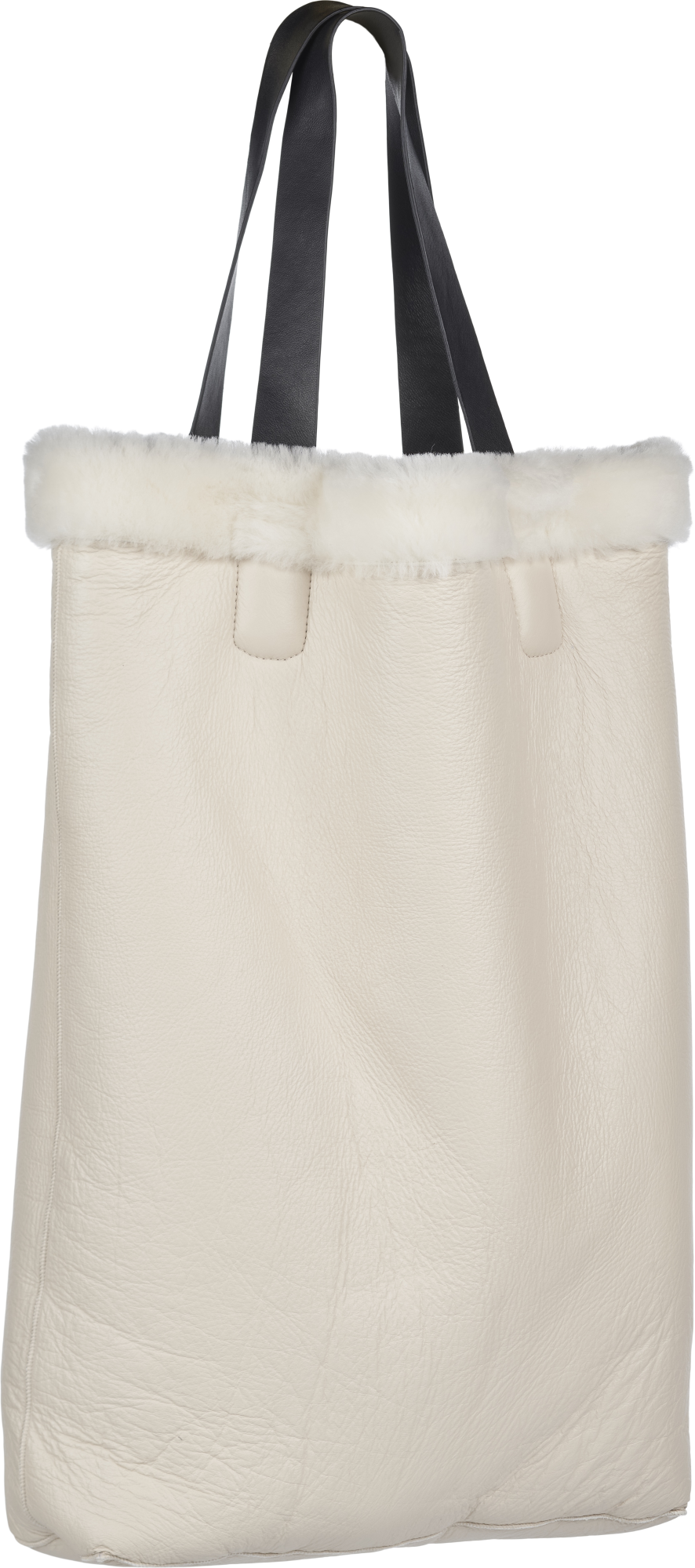 Torebka Shopper Leonora Czarny/Biały