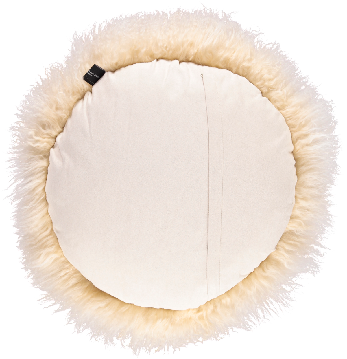 Poduszka Cake z Kręconej Owczej Skóry | Ø38 | Ø45 cm | Ø62 cm Arctic Sunrise / D45 cm