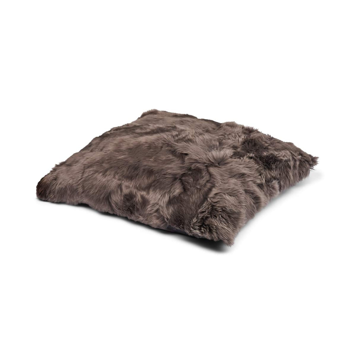 Poduszka Maxi Float | Długa Wełna | 90x90 cm Orzechowy