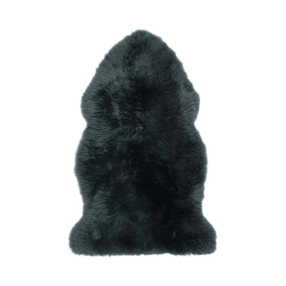Premium | Owcza Skóra z Nowej Zelandii | Długa Wełna | 100 cm Niebieskoszary