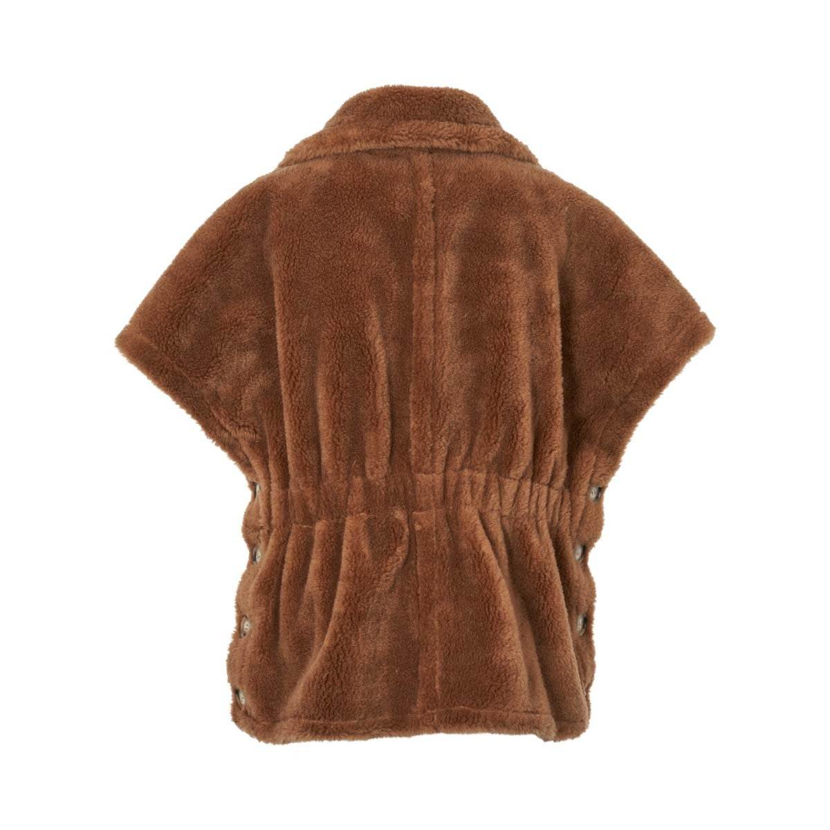 Poncho Elvira Teddy Brown