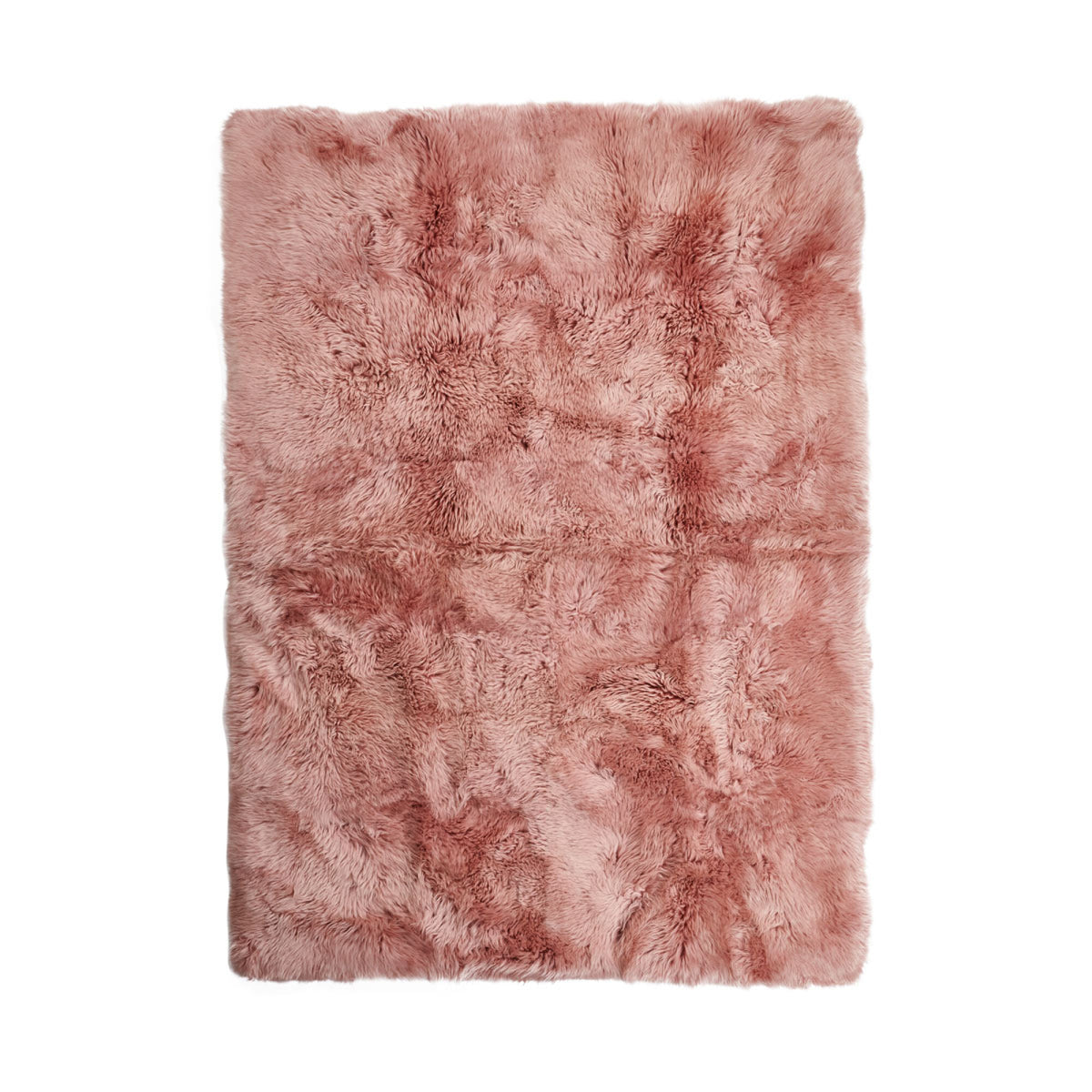Designerski Dywan z Owczej Skóry z Długą Wełną Rosa / 170x240 cm