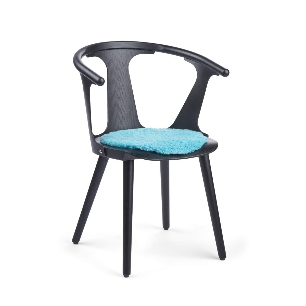 Pokrowiec na Siedzisko z Owczej Skóry z Krótką Wełną | Ø38 cm
