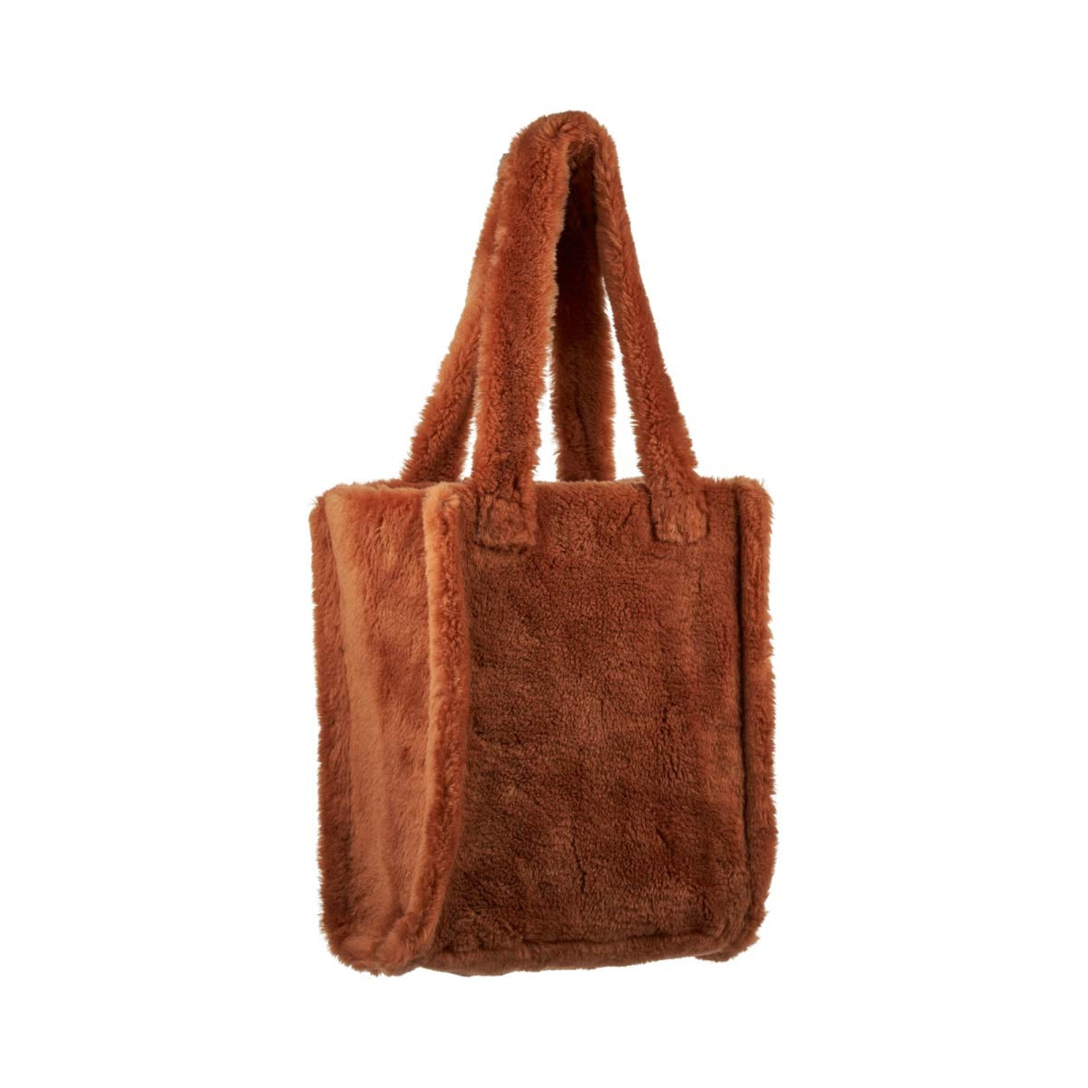 Maxi Glory Shopper Skórzany brąz