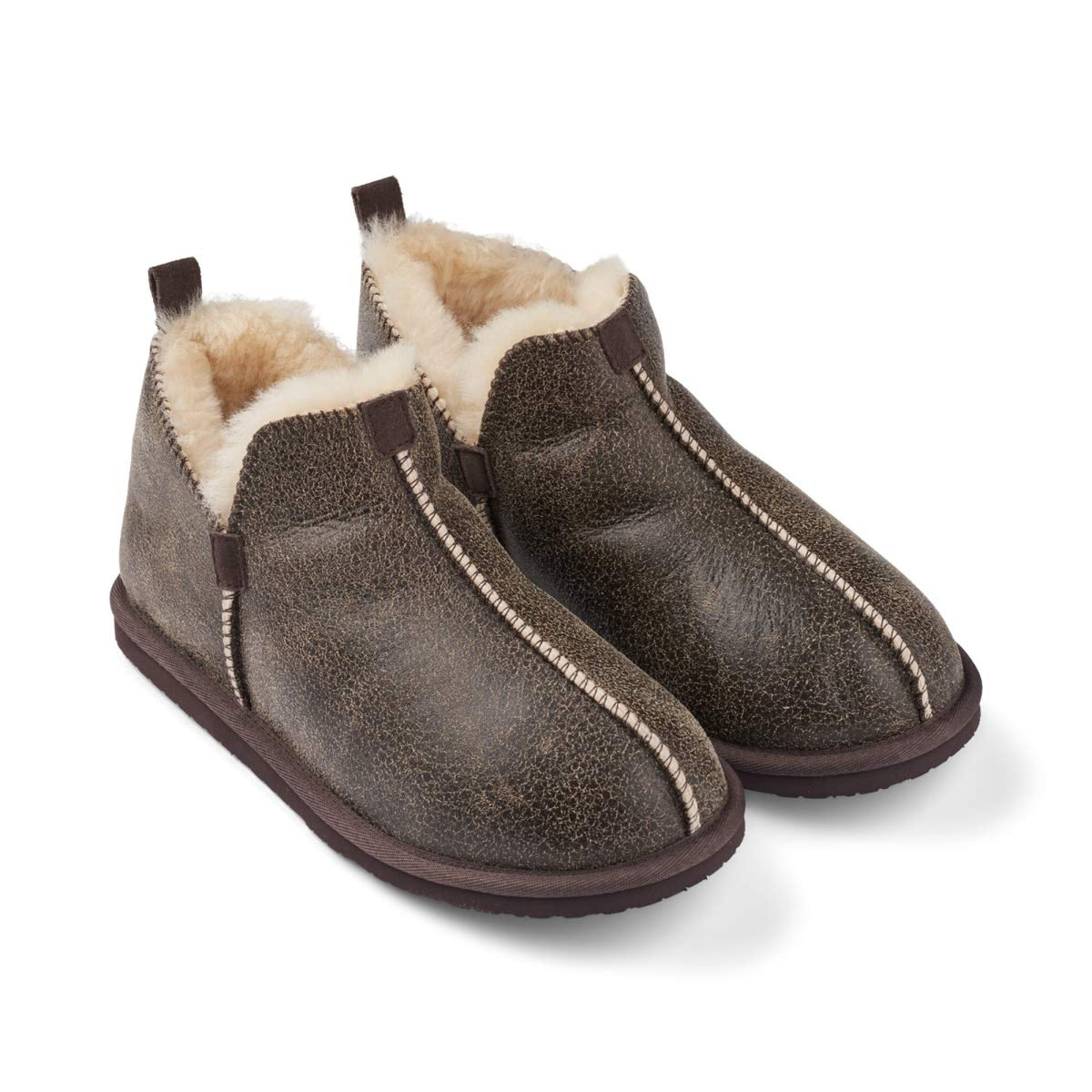 But Unisex Rustykalna brązowa Nappa / 35