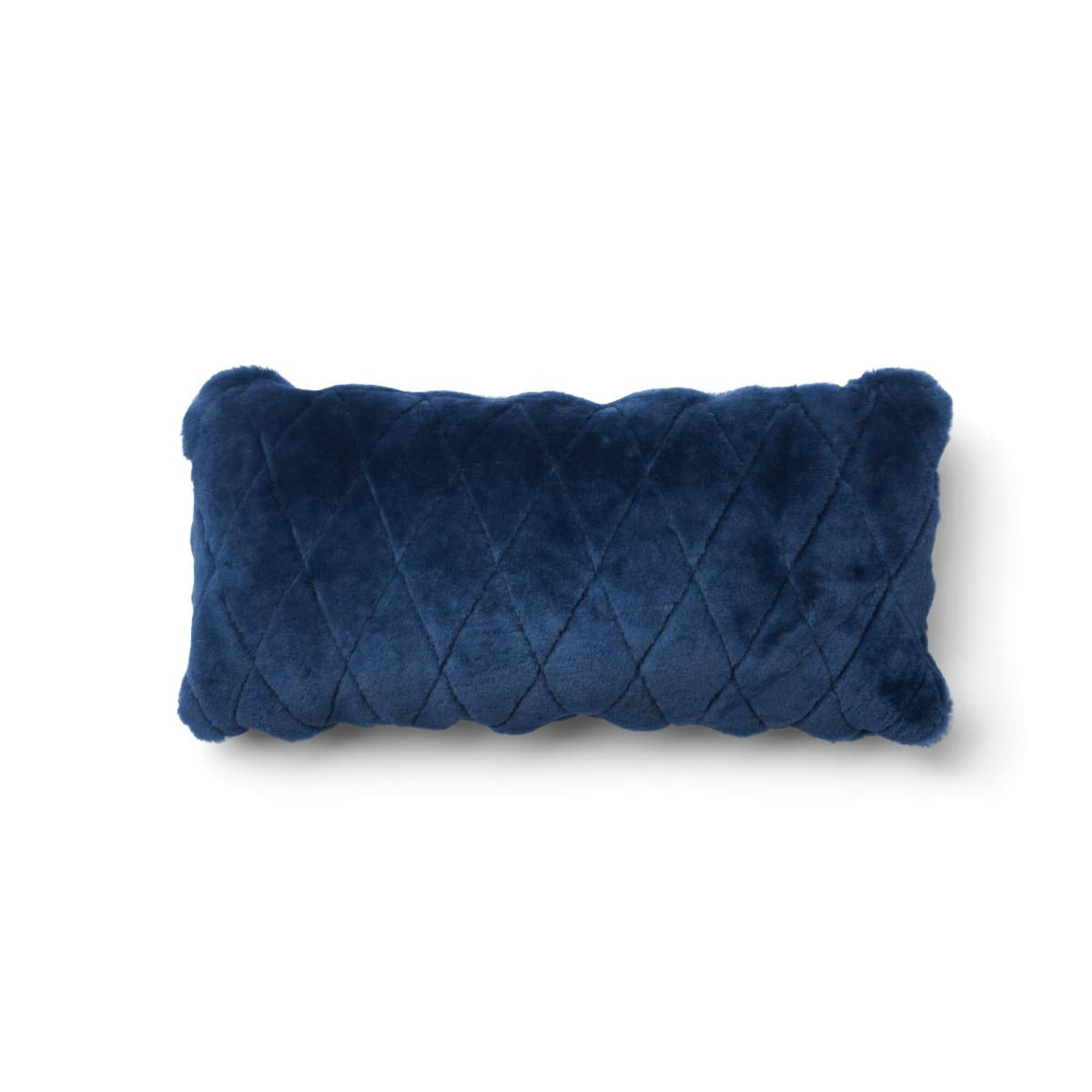 Poduszka Moccasin | Dwustronna | 28x56 cm Granatowy