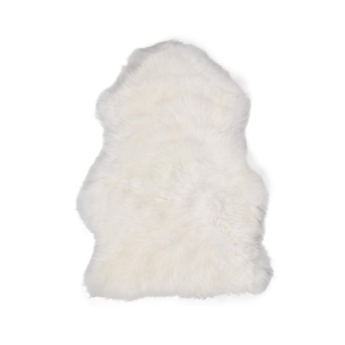 Owcza Skóra Merino | Długa Wełna | Nowa Zelandia | Mini | 65x45 cm Kość słoniowa