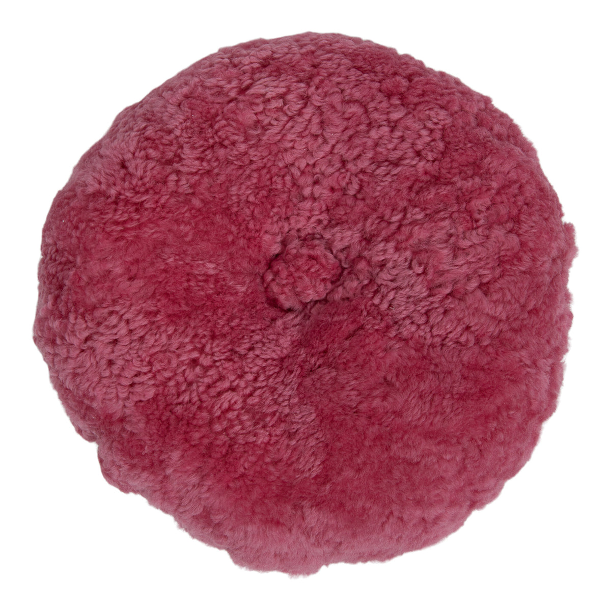 Okrągła Poduszka | Dwustronna | Ø40 cm Koralowy róż