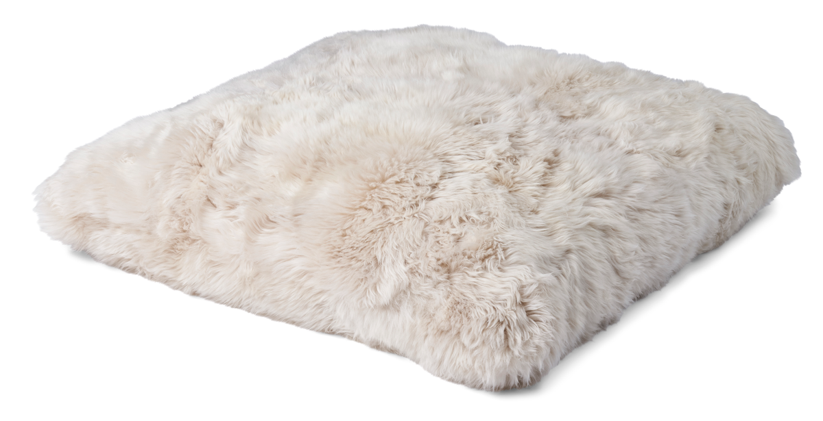 Poduszka Maxi Float | Dwustronna | Długa Wełna | 90x90 cm