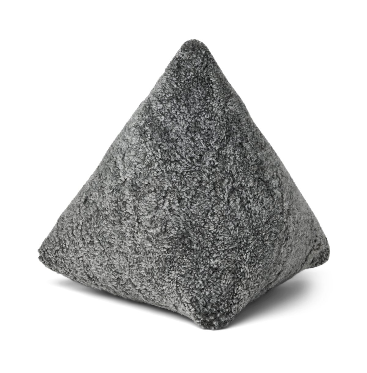 Poduszka Hematite | Krótka Wełna | 35x35x35 cm