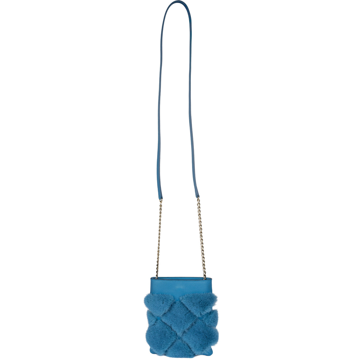 Mini Clutch Błękit lazurowy