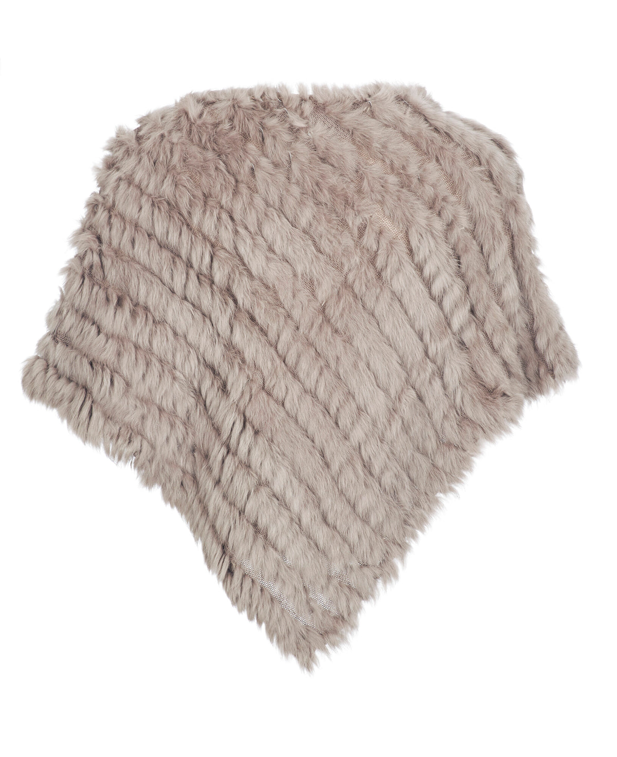 Poncho Molly Taupe