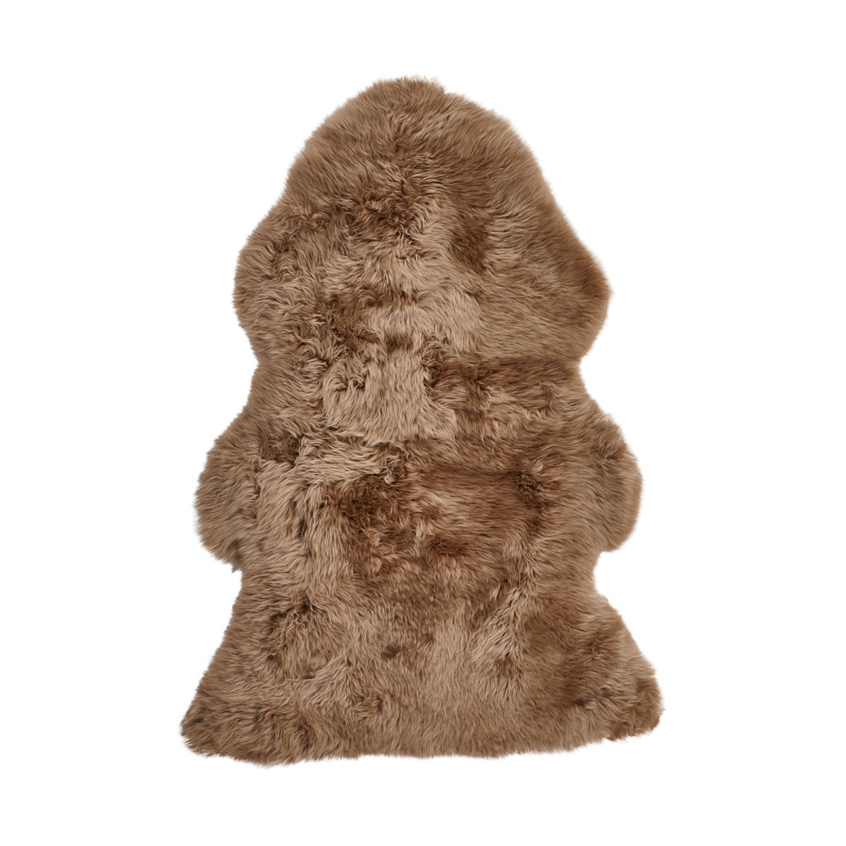 Owcza skóra z Nowej Zelandii | Długa wełna | 80 cm Taupe