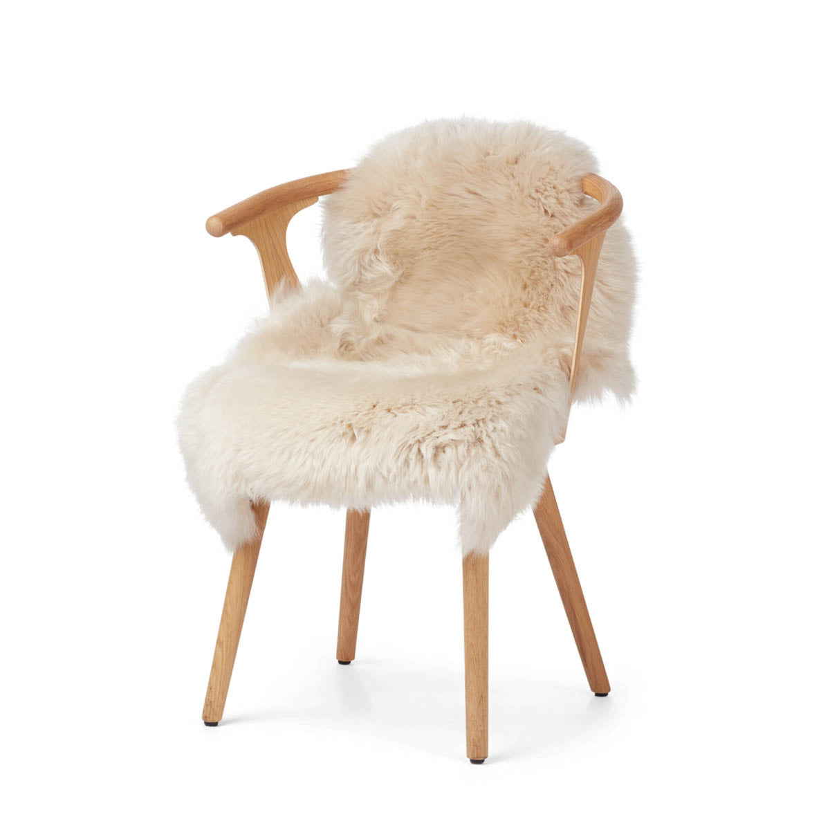 Owcza skóra z Nowej Zelandii | Długa wełna | 100 cm